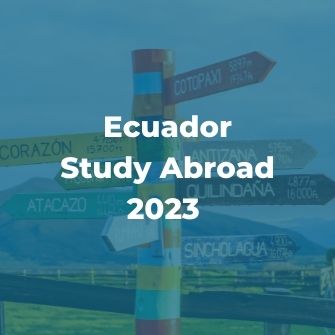Equador Study Abroad 2023